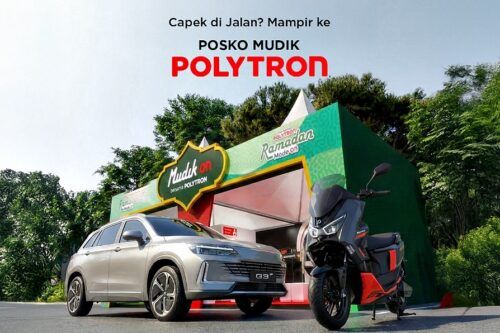 Polytron Bikin Posko Mudik Pertama, Tawarkan Fasilitas Istirahat dan Hiburan