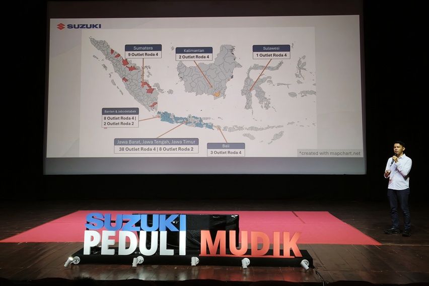 Daftar lokasi bengkel Siaga Mudik Suzuki