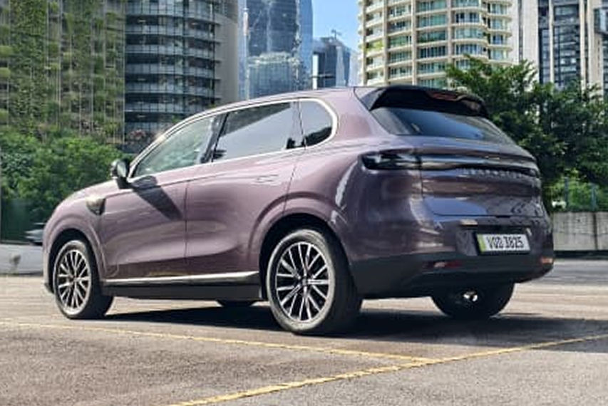 Leapmotor B10 design review rear view