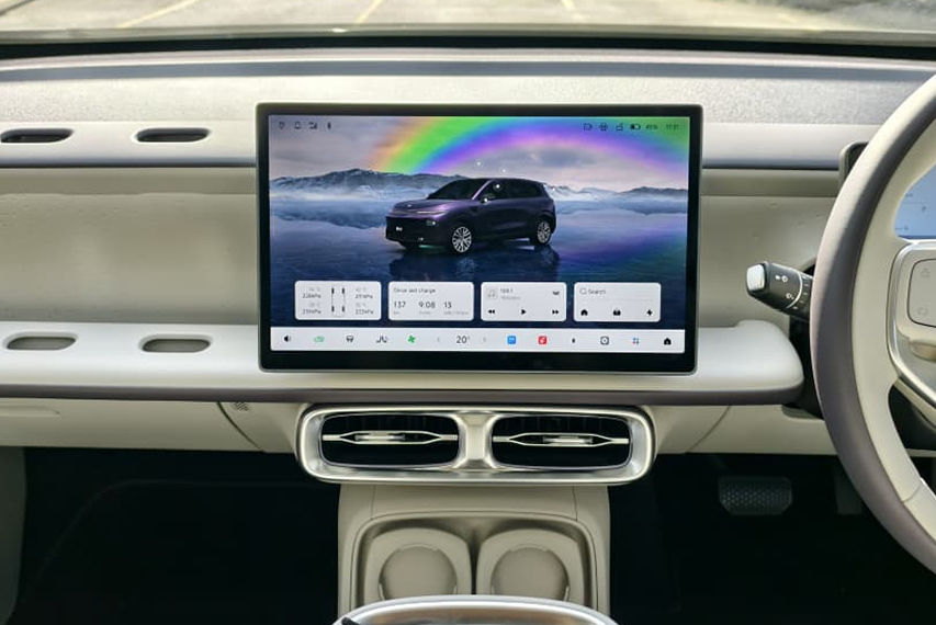 Leapmotor B10 infotainment screen