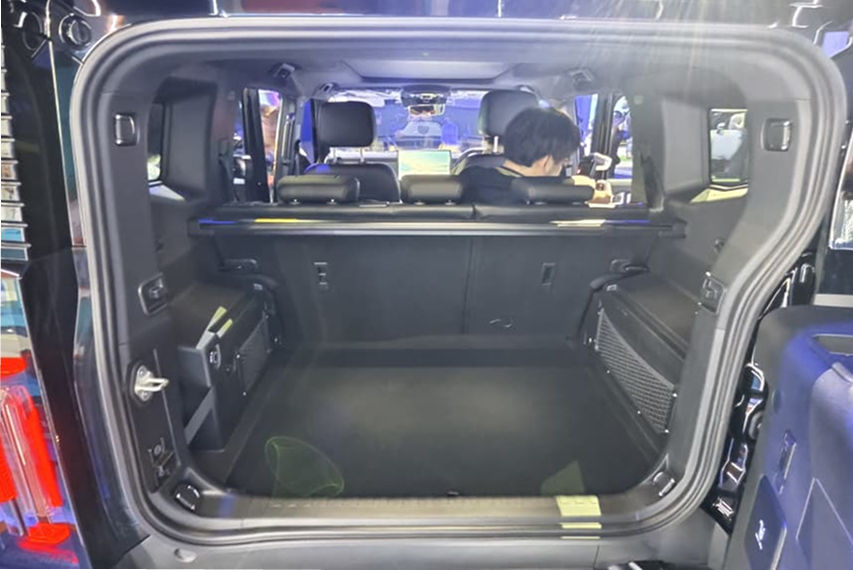 Jetour T2 boot Malaysia view