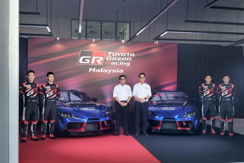 Toyota Malaysia Thailand Super Series (TSS) GT4 Class car reveal view