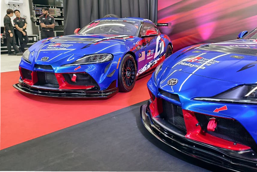 Toyota GR Supra GT4 Toyota Malaysia view