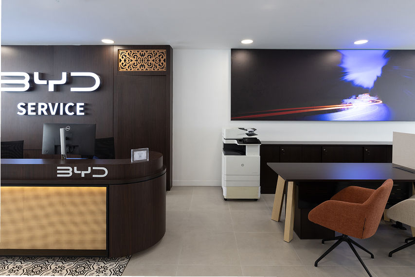 BYD penang service centre view
