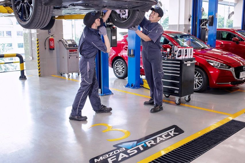 Bengkel servis Mazda