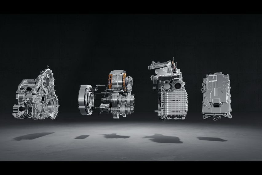 Omoda C9 PHEV drivetrain