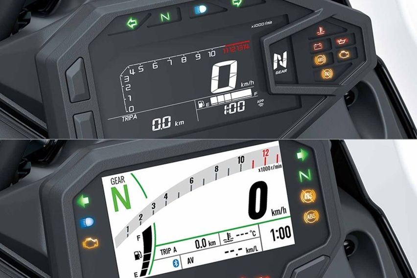 Kawasaki KLE500 speedometer
