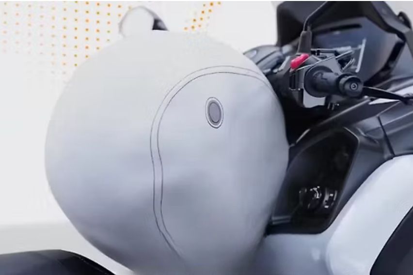 Yamaha Tricity 300 airbag