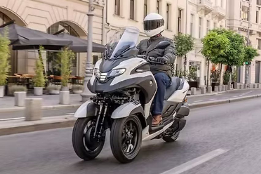 New Yamaha Tricity 300 debuts as world's first scooter with airbags