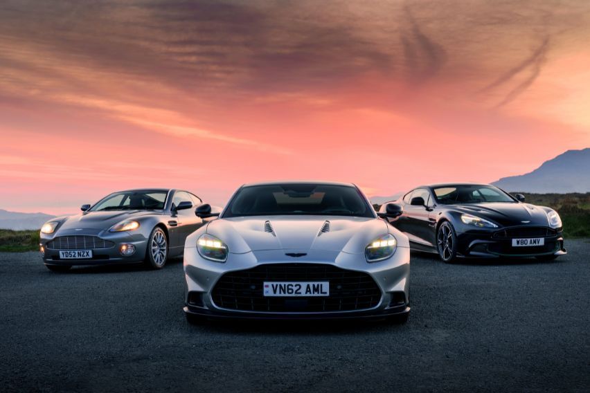 Aston Martin celebrates Vanquish's 25th year anniversary