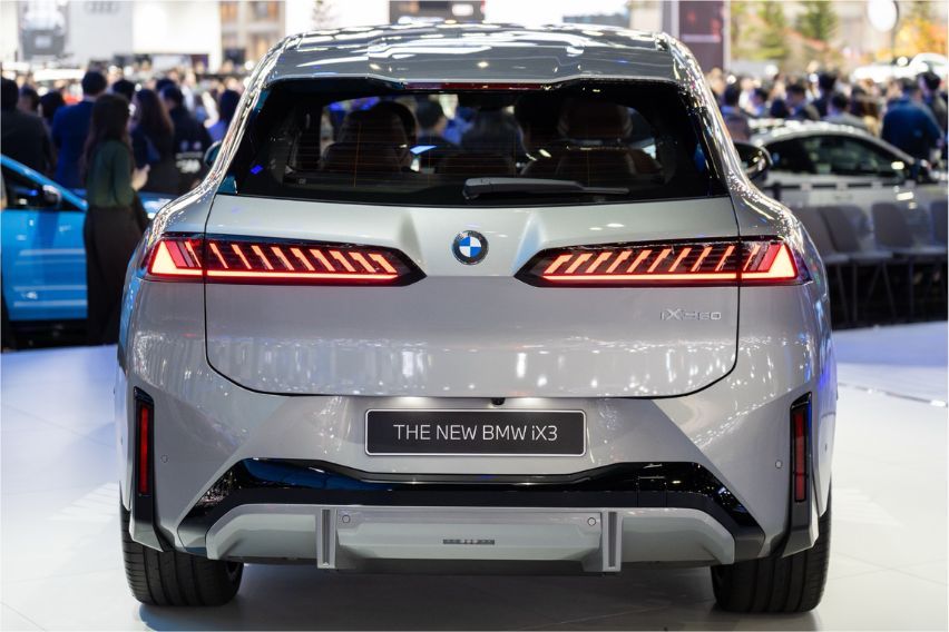 New BMW iX3 rear