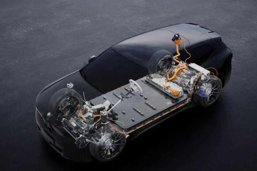 New BMW iX3 drivetrain