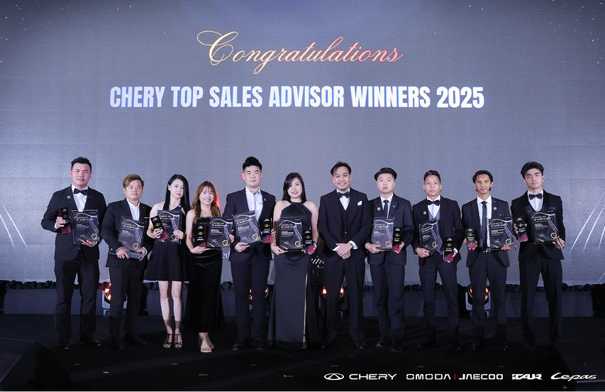 Chery Malaysia top sales advisor view 2025