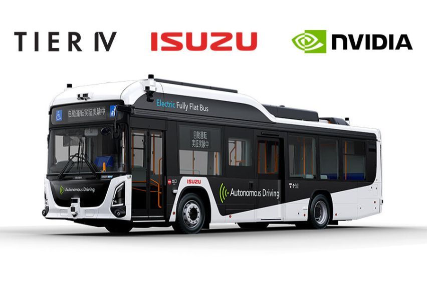 Isuzu unveils level-4 autonomous driving bus based on ERGA platform
