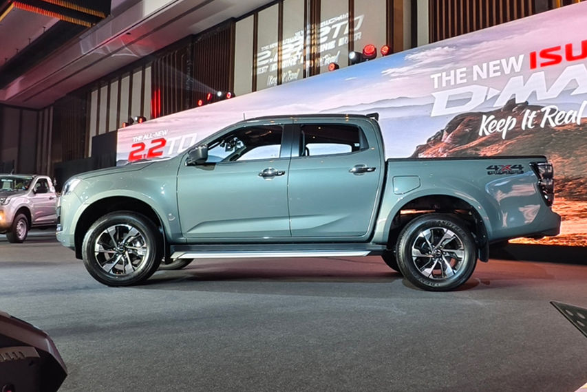 2026 Isuzu D-Max launch side profile view