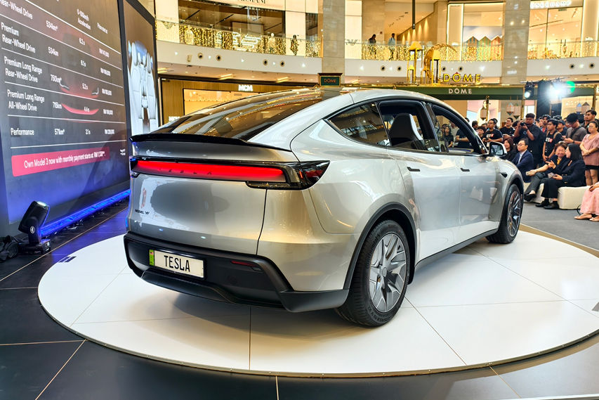 Tesla Model Y L launch Malaysia rear view