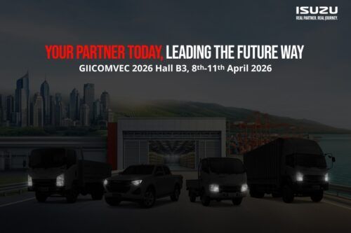 Isuzu Siap Bawa Varian Baru di GIICOMVEC 8-11 April 2026 JIExpo Kemayoran