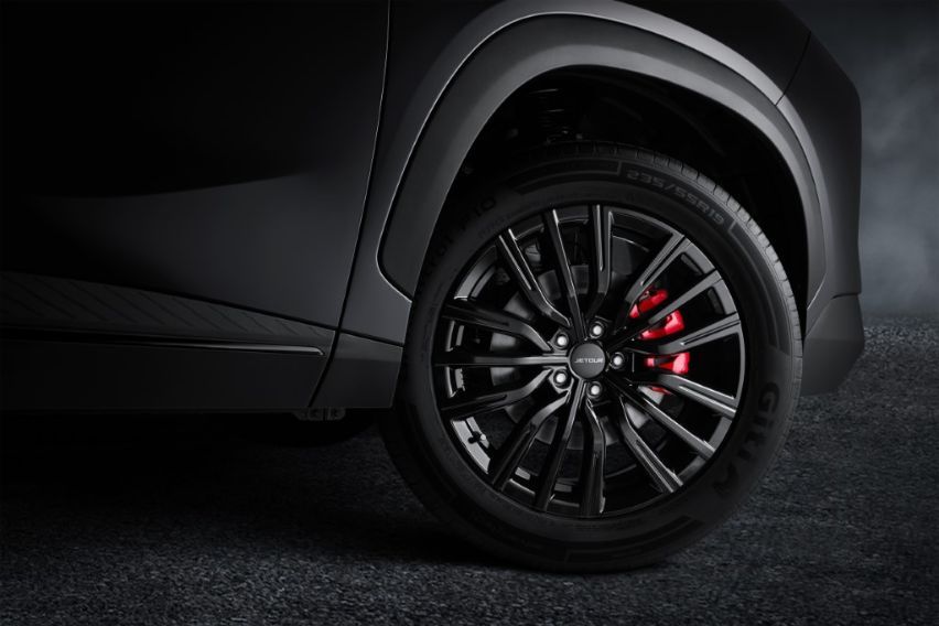 Jetour Dashing Dark Warrior Limited Edition wheels