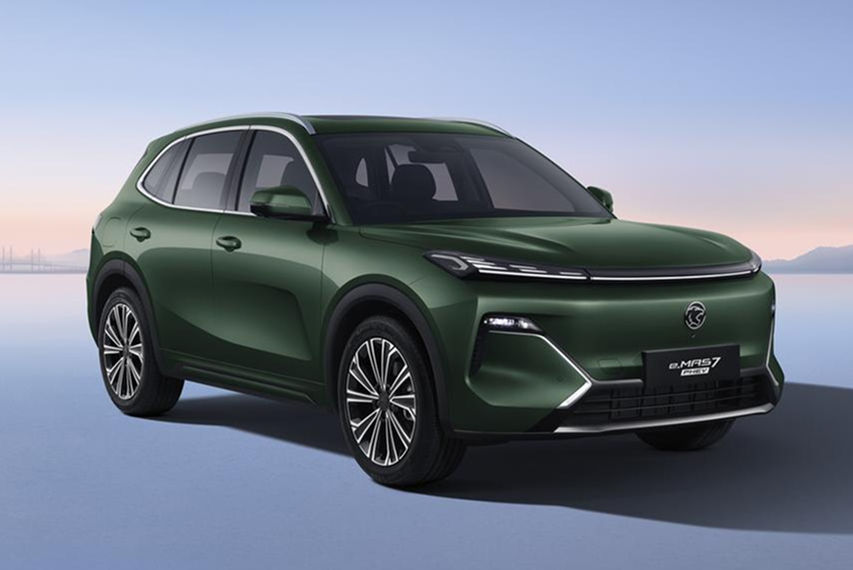 Proton emas7 phev new green colour