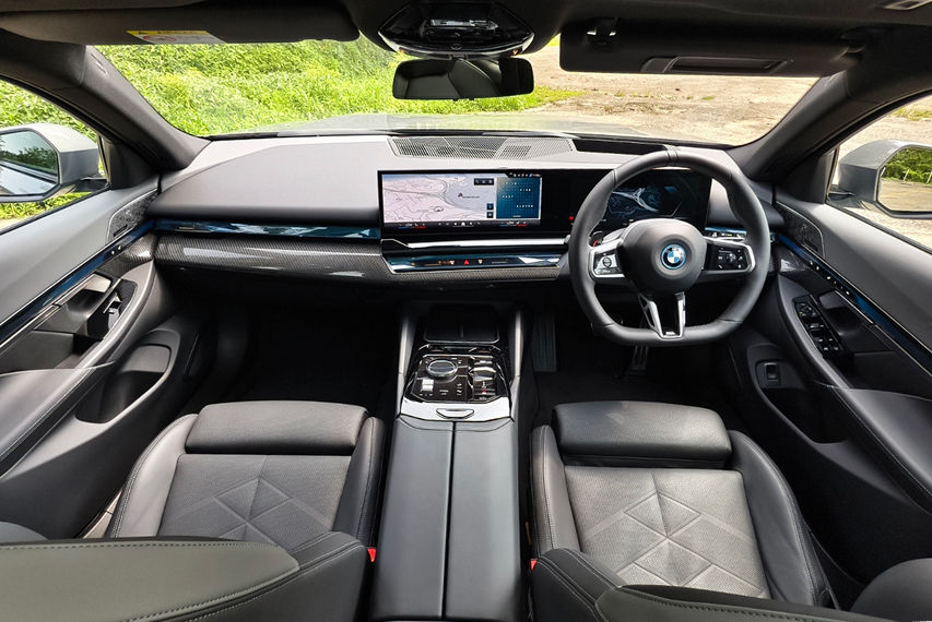 BMW i5 eDrive40 M Sport Pro CKD interior view