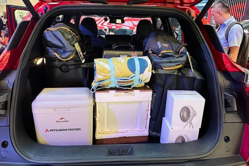 Mitsubishi Xforce boot space