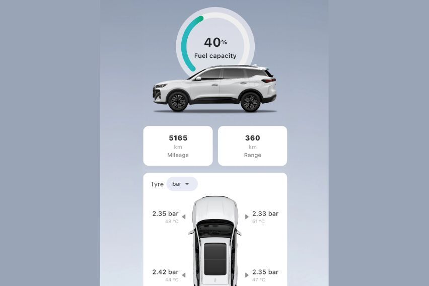 Chery CarLinko mobile app