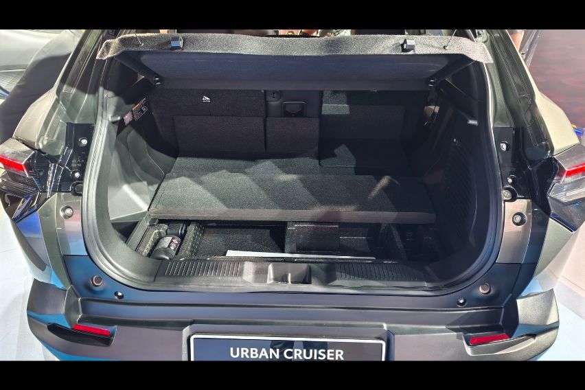 Toyota Urban Cruiser boot space