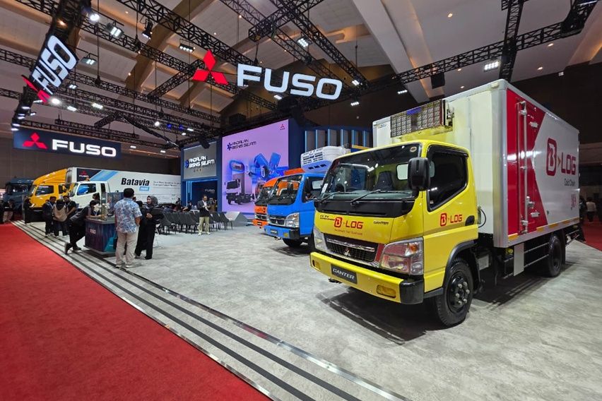 booth Mitsubishi Fuso di GIICOMVEC 2026