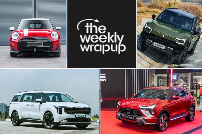 Weekly wrap-up: Mitsubishi Xforce, new 8-Seater Kia Carnival launched, New Dongfeng EVs preview set for KLIMS 2026, and more