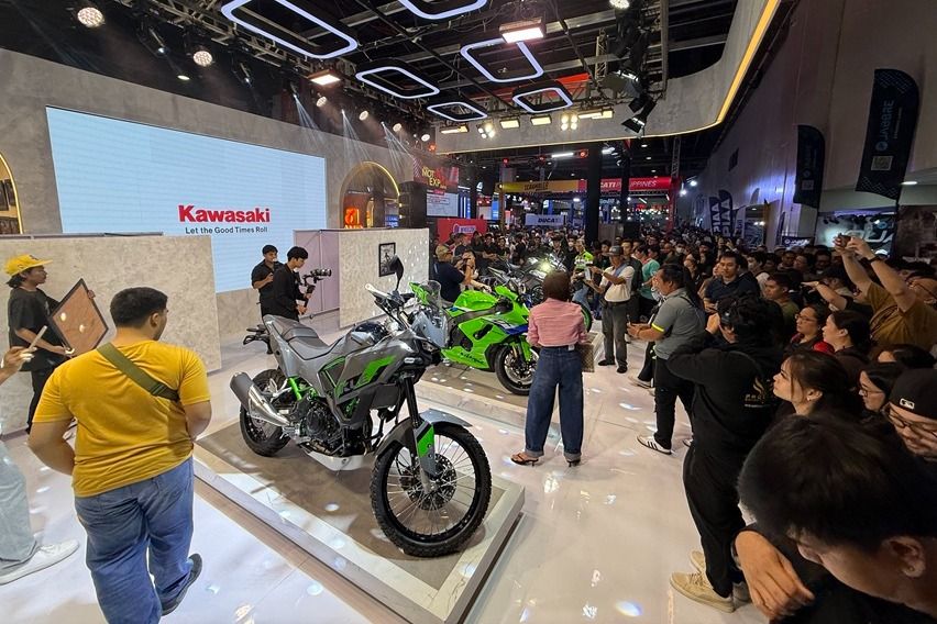 Kawasaki display area