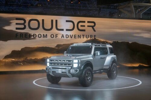 Hyundai Boulder Concept Debut di New York, Sinyal SUV Ladder-Frame Pertama