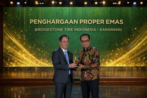 Bridgestone Indonesia Jadi Produsen Ban Pertama Raih PROPER Emas