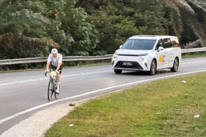 MG Motor Malaysia supports Tour de Cure charity ride