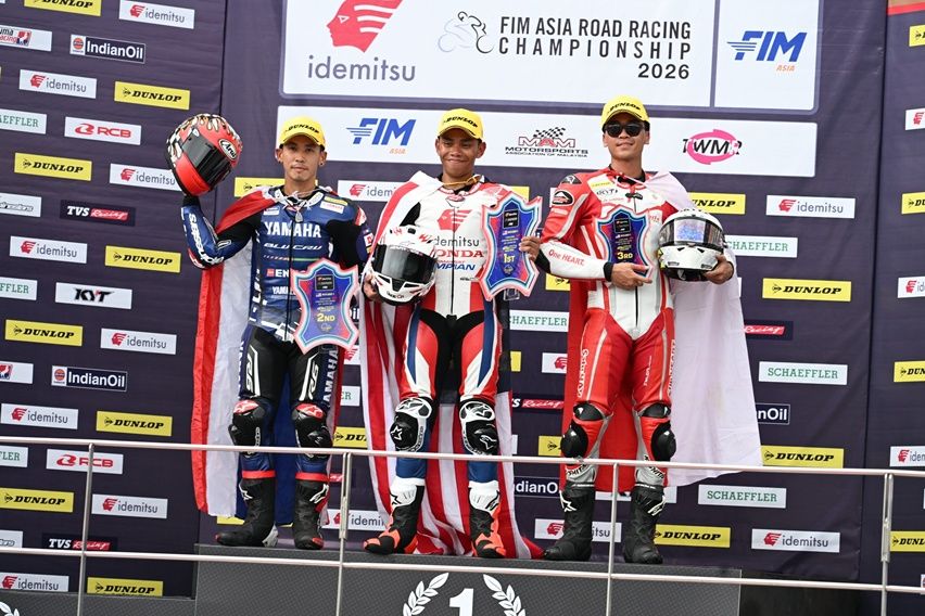 AHRT Rebut Dua Podium di ARRC Sepang 2026
