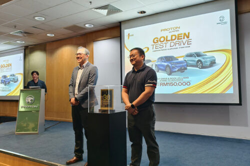 Proton rolls out Golden Test Drive campaign, gold bars and Australia trip offered