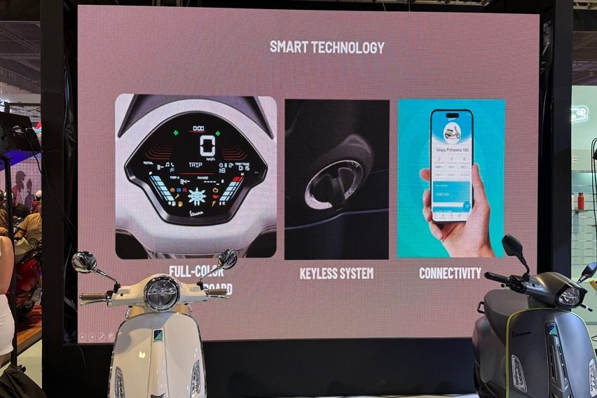 Vespa 180 line amenities