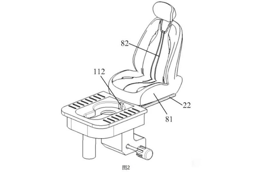 Aito in-vehicle toilet