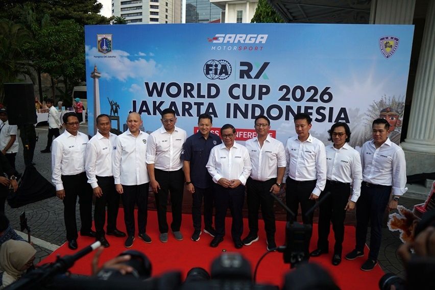Press Conference FIA World Rallycross 2026 di Jakarta