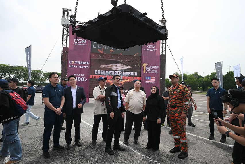 Chery Tiggo PHEV battery test Malaysia view