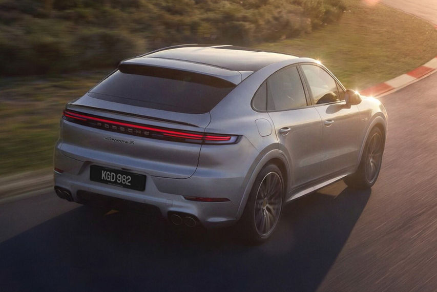 2026 Porsche Cayenne Coupe rear view