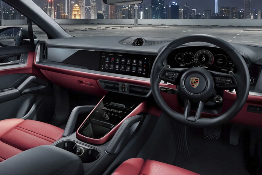 2026 Porsche Cayenne interior view