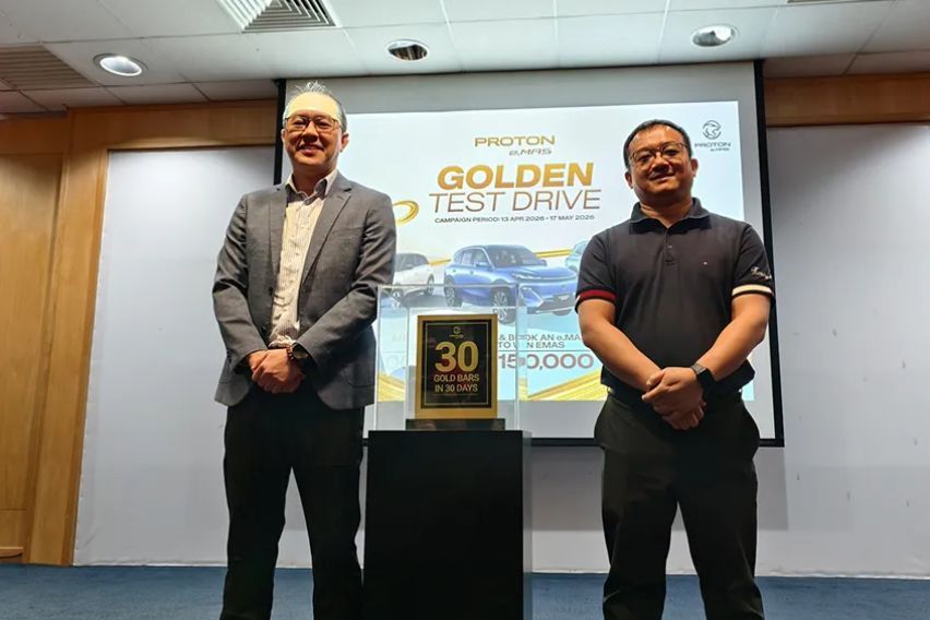 Proton Golden Test Drive campaign