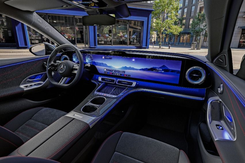 interior Mercedes-Benz C-Class Electric