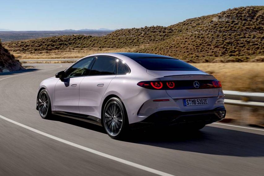 Mercedes-Benz C-Class electric rear view
