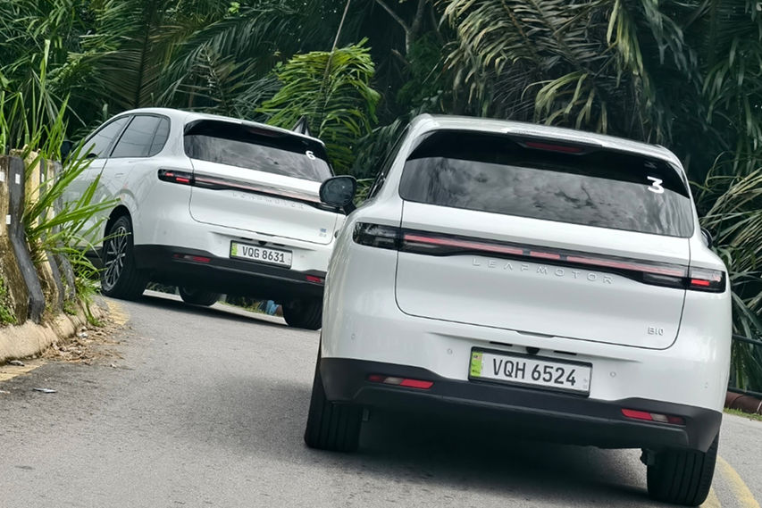 Leapmotor B10 rear view Malaysia