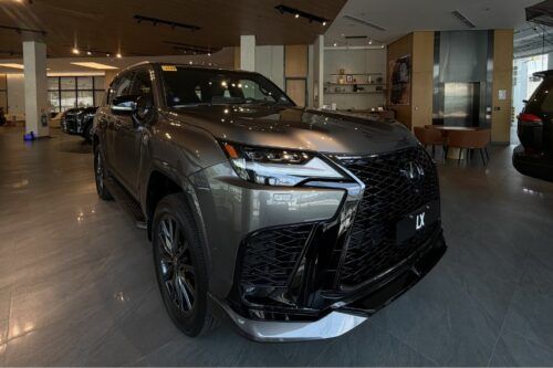 LX700h now displayed at Lexus Manila Gallery