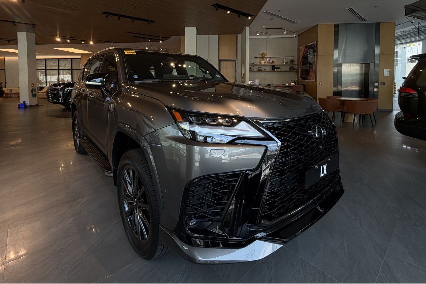 LX700h now displayed at Lexus Manila Gallery