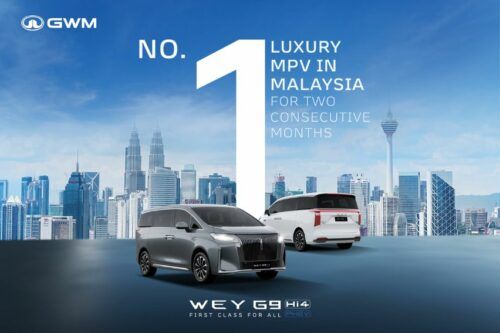GWM Malaysia records steady performance in Q1 2026; Wey G9 becomes No.1 luxury MPV 