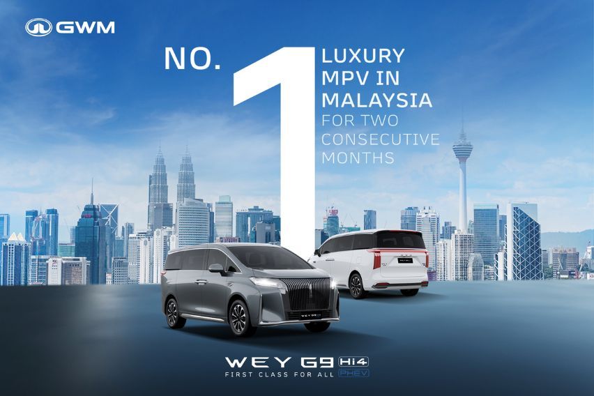 GWM Malaysia records steady performance in Q1 2026; Wey G9 becomes No.1 luxury MPV 