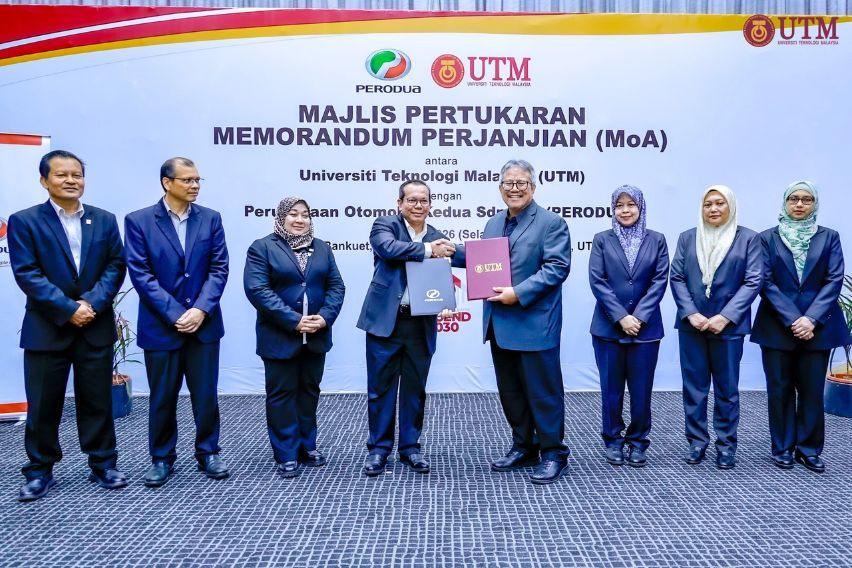 Perodua and UTM sign MoU for xEV engineering programme